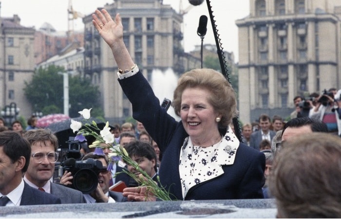 Маргарет Тэтчер пришла к власти в 1979 году.