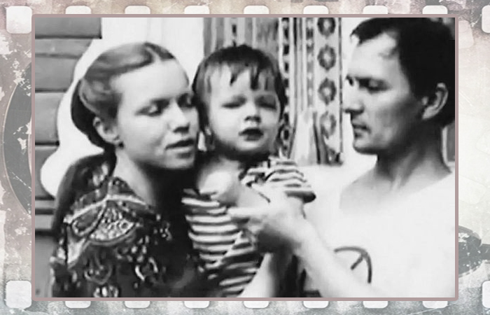 Валентина Теличкина с мужем и сыном.