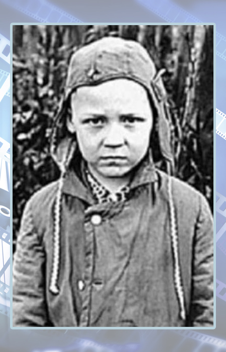 Александр Семчев в детстве.