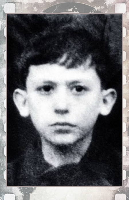Вахтанг Кикабидзе в детстве.