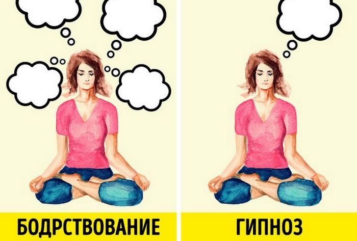 Гипноз способен очистить мозг от лишних мыслей, сосредотачивая только на одной. / Фото:weekend.rambler.ru