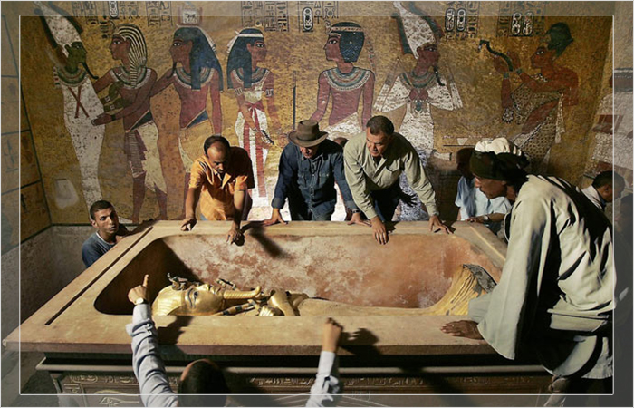 Гробница фараона Тутанхамона.