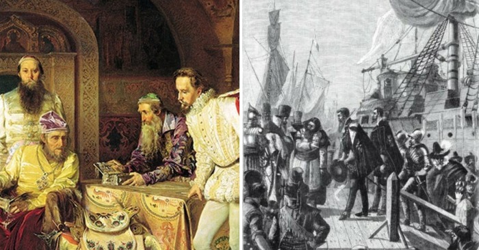 Английские купцы получали за счет Русского Севера огромные прибыли.