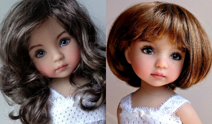 Изюминкой кукол Дианы Эффнер считаются их невероятно красивые и живые глаза