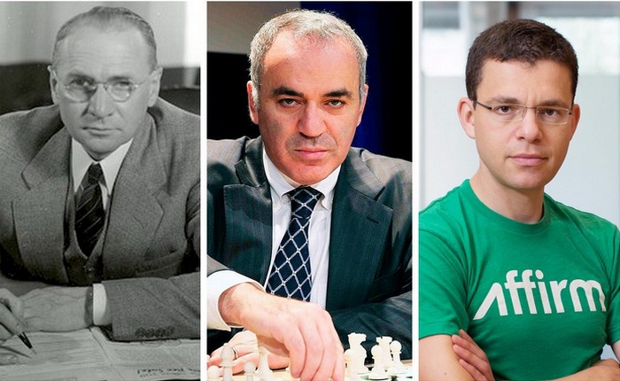 Как же не отметить русских гениев - это Гарри Каспарова, Владимира Зворыгина, Макса Левчина.