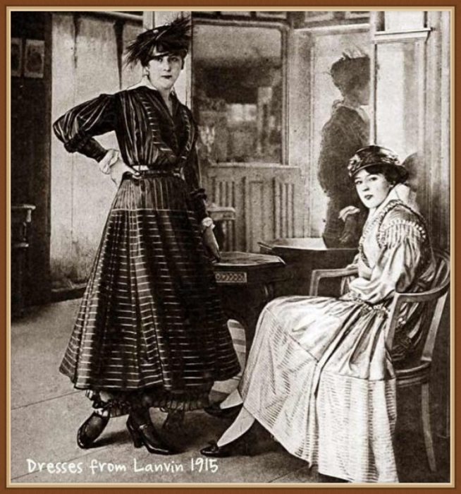 Женская мода времен Первой мировой войны