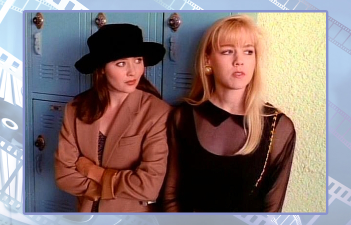 Бренда Уолш и Келли Тейлор в сериале «Беверли-Хиллз, 90210»