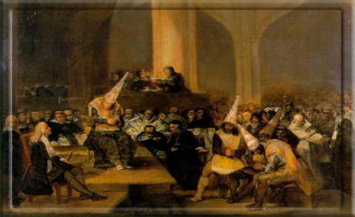 «Трибунал инквизиции», Франсиско де Гойя.