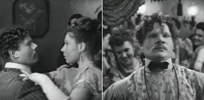 Танец Пуговкина в фильме «Свадьба», 1944 год.
