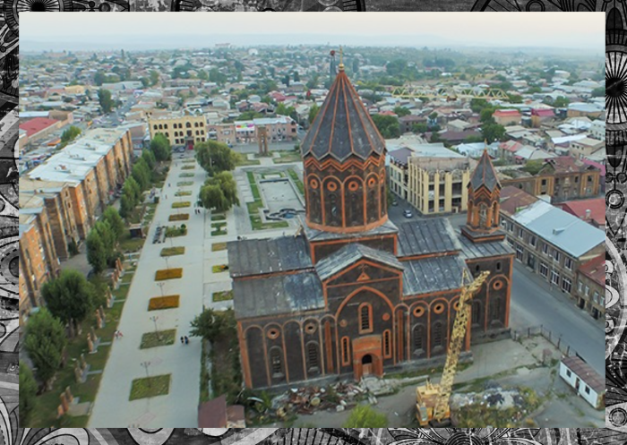 Церковь восстановили после землетрясения.