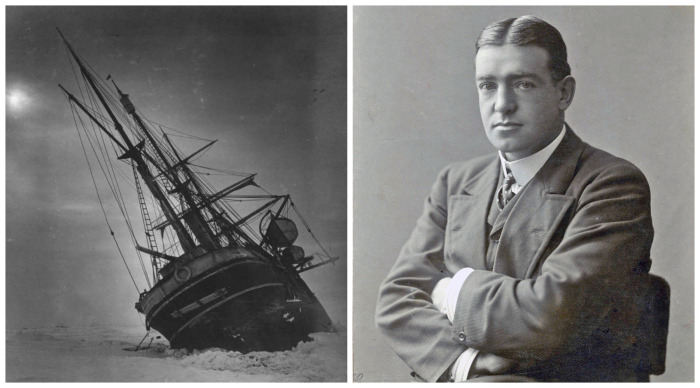 Эрнест Шеклтон и его команда не смогли завершить экспедицию на корабле «Эндьюранс»