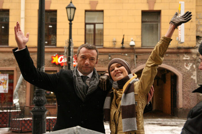Максим Дрозд с первой супругой Лилией Фоминой