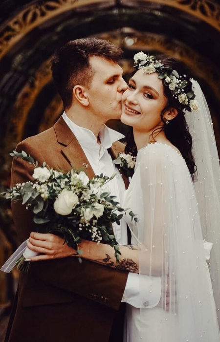 Мария Кончаловская с мужем Никитой Кузьминым. / Фото: www.privately.ru