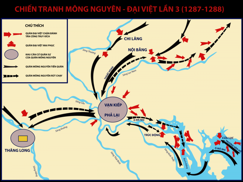 Вьетнам против монголов: 1257–1288