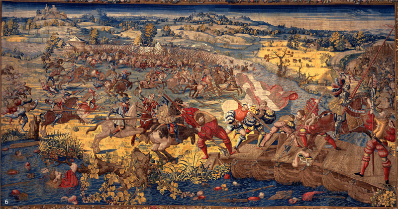 Битва при Павии на гобеленах Бернарда ван Орлея