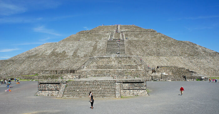 Пирамида Солнца, Теотиуакан. Фото: wikipedia.org.