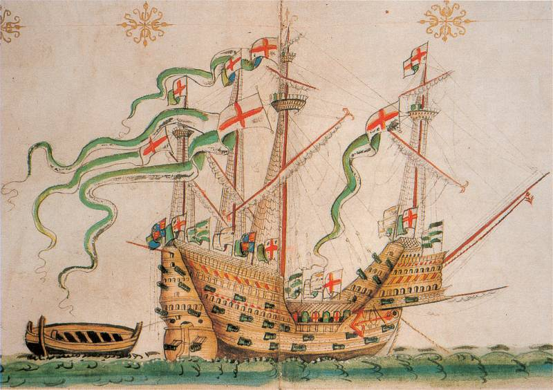 «Свиток Энтони» – иллюстрированная летопись тюдоровского флота
