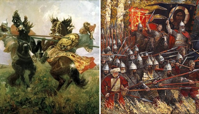 Как монах-русич одолел бессмертного Челубея: Малоизвестные факты Куликовской битвы с картин художников