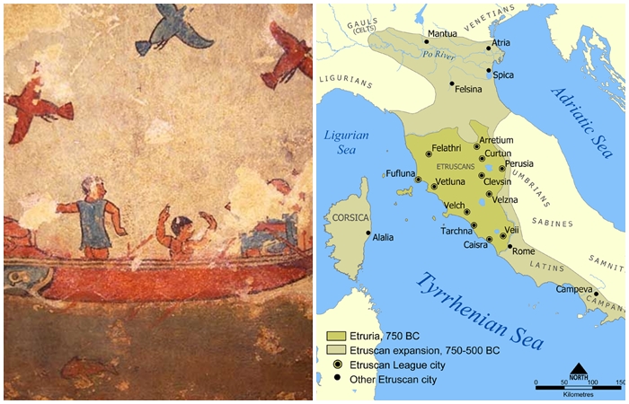 Как этруски правили морями и почему Дионис превратил их в дельфинов