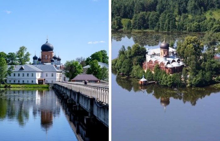 Как уничтожили, а потом возрождали монастырь посреди озера в российской глубинке