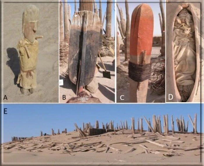 Что скрывает 4000-летнее кладбище Сяохэ - могильник бронзового века посреди китайской пустыни