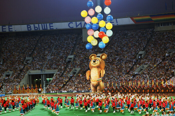 Куда улетел Олимпийский мишка в 1980 году, который заставил плакать тысячи людей