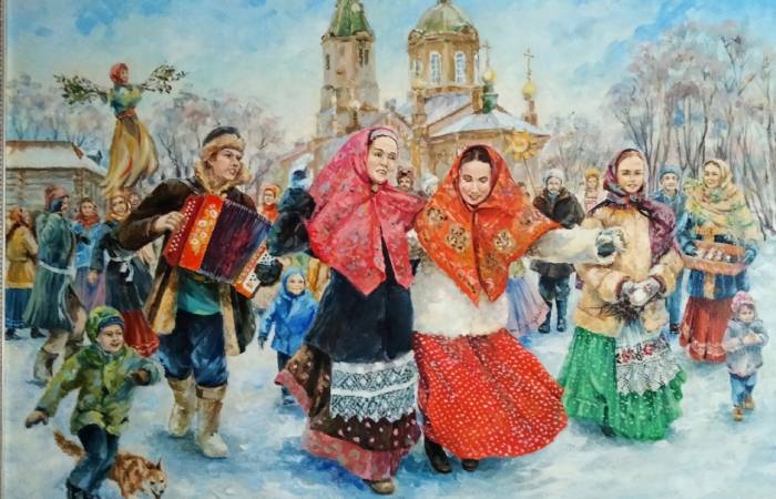 Зачем устраивали кулачные бои и катали «сударыню-масленицу»: Как молодежь на Руси весну встречала