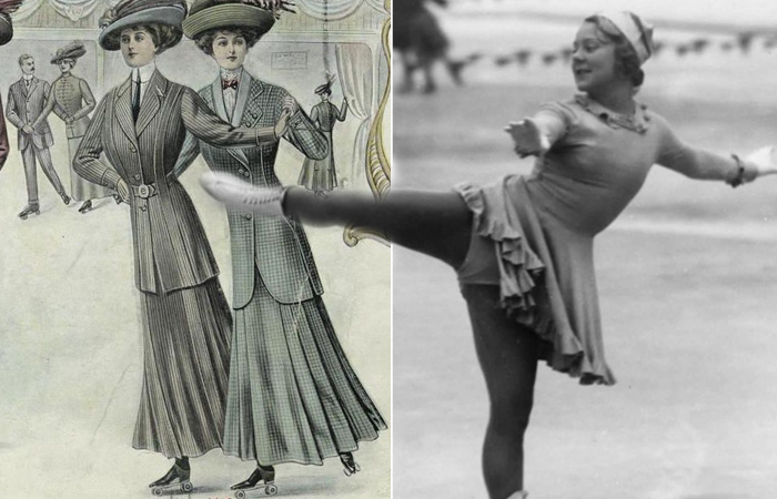 Кто она – первая женщина-фигуристка, которая решилась выйти на лед в мини-юбке