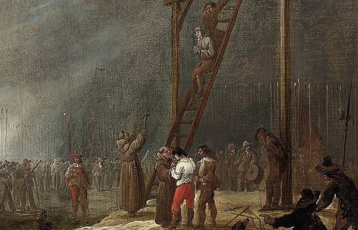 «Свадьба под виселицей»: как преступникам в Средневековье давали шанс избежать смертной казни